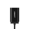 UGREEN USB uz 3,5 mm ārējais stereo skaņas adapteris - melns