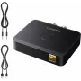 UGREEN Wireless Bluetooth 5.3 LDAC Hi-Res Audio uztvērējs ar 3.5mm AUX un 2x RCA izeju, ESS ES9018K2M DAC, aptX HD, aptX Adaptive, aptX, AAC, SBC, divu ierīču savienojums, alumīnija sakausējums, melns