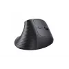 UGREEN bezvadu vertikālā pele melna 2.4GHz ergonomiska klusa klikšķa 2400 DPI