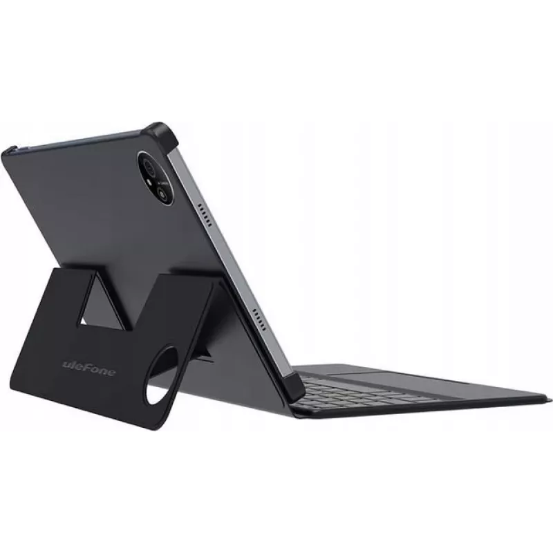 Ulefone Tab A11 Pro tastatūras futrālis ar skārienpaliktni, QWERTY, Pogo Pin, melns