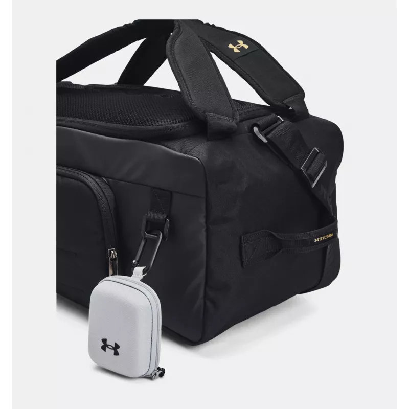 Under Armour Contain Duo Small BP Duffle - Black/Metallic Gold