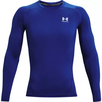 Under Armour HG Armour Comp LS Men's Compression Long Sleeve T-Shirt Royal Blue