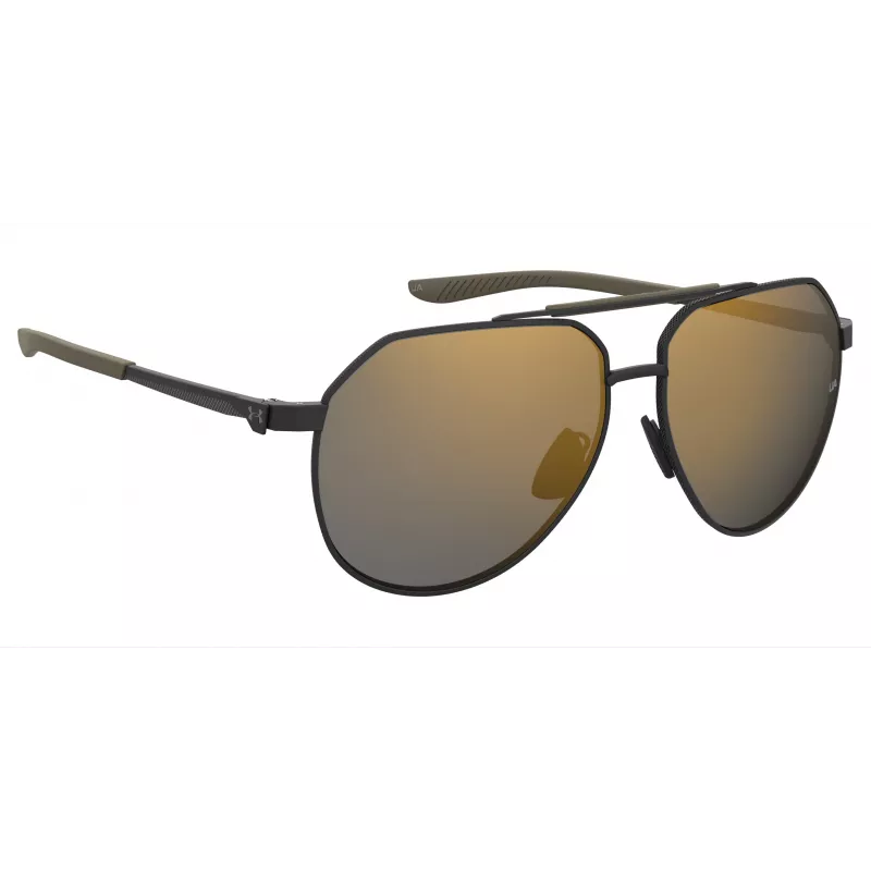 Under Armour Honcho 3.0 Vīriešu saulesbrilles UAHONCHOG3OLG Matēti melna/pelēka 60/17/140 mm