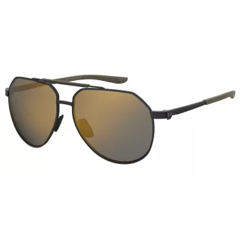 Under Armour Honcho 3.0 Vīriešu saulesbrilles UAHONCHOG3OLG Matēti melna/pelēka 60/17/140 mm