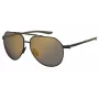 Under Armour Honcho 3.0 Vīriešu saulesbrilles UAHONCHOG3OLG Matēti melna/pelēka 60/17/140 mm