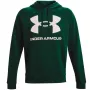 Under Armour vīriešu Rival Fleece liela logotipa jaka ar kapuci zaļa