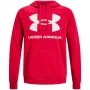 Under Armour vīriešu Rival Fleece liela logotipa džemperis ar kapuci sarkans 1357093 600