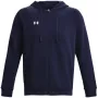 Under Armour vīriešu Rival Fleece jaka ar kapuci un rāvējslēdzēju Academy