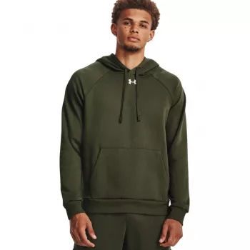Under Armour vīriešu Rival Fleece jaka ar kapuci olīvzaļa L izmērs
