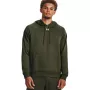 Under Armour Rival Fleece jaka ar kapuci olīvzaļa 1379757 390 M