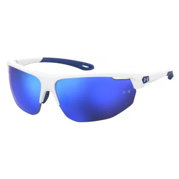 Under Armour UA0002GSWWK Vīriešu sporta saulesbrilles - Matēti melna, Dūmu pelēka lēca, 71mm