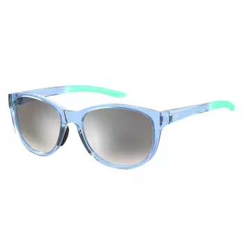Under Armour UA0014GSMVU Sieviešu saulesbrilles - Melns rāmis, pelēkas lēcas, 57 mm