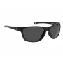 Under Armour UABATTLEO807 Vīriešu sporta saulesbrilles - Matēts melns rāmis, pelēka lēca, 65 mm