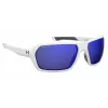 Under Armour UARECON6HTG47 Vīriešu saulesbrilles - Taisnstūra wrap-around, zaļa lēca, Havana rāmis