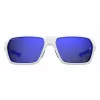 Under Armour UARECON6HTG47 Vīriešu saulesbrilles - Taisnstūra wrap-around, zaļa lēca, Havana rāmis