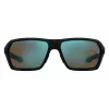 Under Armour UARECON807G4W Vīriešu sporta saulesbrilles - Matēts melns rāmis, Pelēkas polarizētas lēcas, 64/17/125 mm
