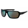 Under Armour UARECON807G4W Vīriešu sporta saulesbrilles - Matēts melns rāmis, Pelēkas polarizētas lēcas, 64/17/125 mm