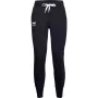 Under Armour sieviešu Rival Fleece sporta krekls bez kapuces melns 1356416 001