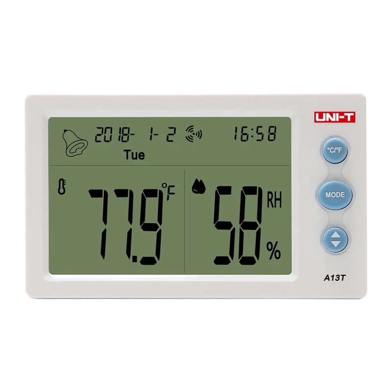 Uni-T A13T Temperatūras un mitruma mērītājs