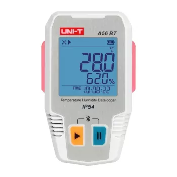 Uni-T A56 BT Bluetooth Temperatūras un Mitruma Reģistrators