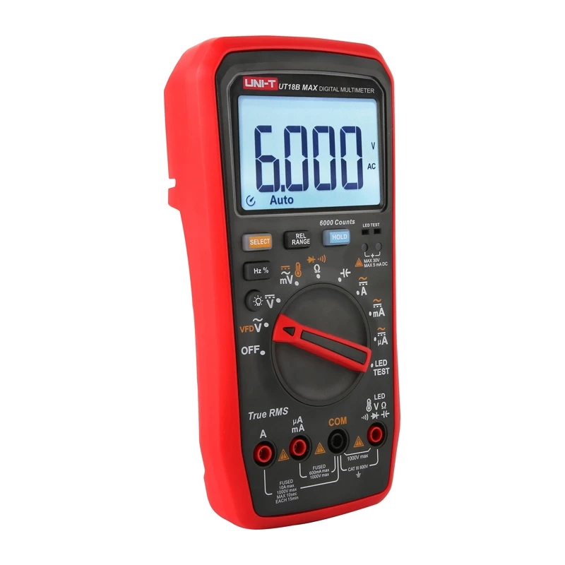 UNI-T True RMS UT18B MAX Digitālais Multimetrs