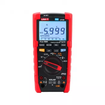 UNI-T UT196 Digitālais multimetrs 60000 skaitījumi True RMS CAT IV 600V IP65