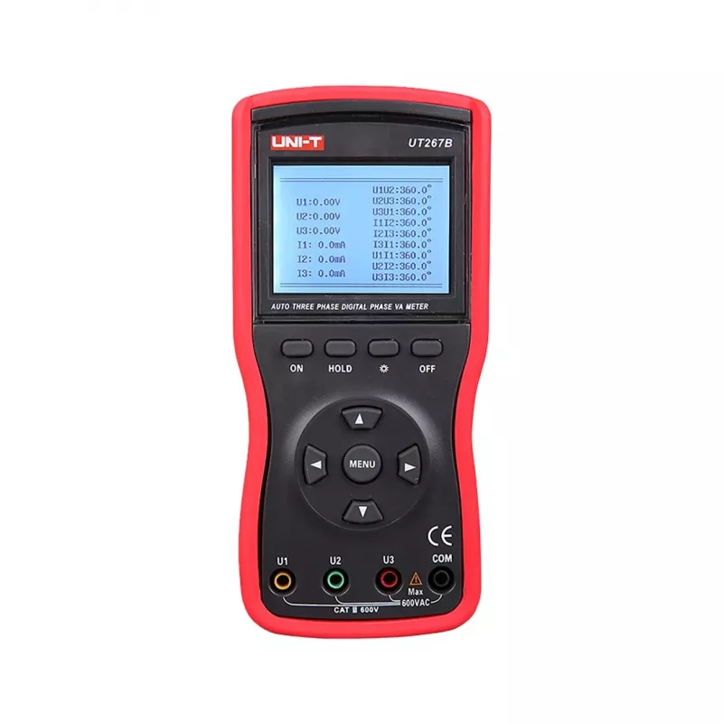 Uni-T UT267B Trīsfāžu elektrisko parametru mērītājs