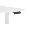 UNIQUE ACTIVE I Elektriskais galds 140x70 cm Balts
