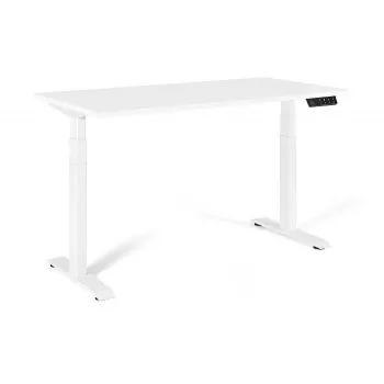 UNIQUE ACTIVE I Elektriskais galds 140x70 cm Balts