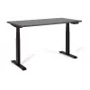 UNIQUE ACTIVE I Elektriski regulējams augstuma galds 140x70 cm Melns