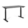 UNIQUE ACTIVE I Elektriski regulējams augstuma galds 140x70 cm Melns