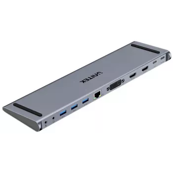 UNITEK USB-C Docking Station ar DisplayLink 4K@30Hz 5Gbps PD 100W