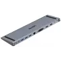 UNITEK USB-C Docking Station ar DisplayLink 4K@30Hz 5Gbps PD 100W