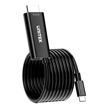 UNITEK USB-C uz HDMI 4K@60Hz kabelis ar USB-C PD 100W
