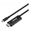 UNITEK USB-C uz HDMI 4K@60Hz kabelis ar USB-C PD 100W
