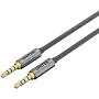 UNITEK Y-C926ABK 3.5mm vīrišķais uz vīrišķo stereo audio kabelis 1m zeltīts