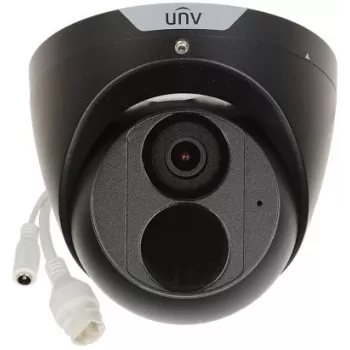 UNIVIEW IP Camera IPC3618SB-ADF28KM-I0, 8.3 Mpx 4K UHD, Melna