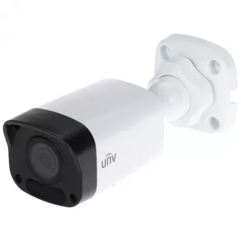 UNIVIEW IPC2124LB-AF28K-A2 4MP IR Bullet IP Kamera, 2.8mm fiksēts objektīvs, PoE, IP67