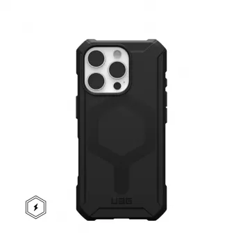 Urban Armor Gear Essential Armor vāciņš Apple iPhone 15 Pro Max - melns