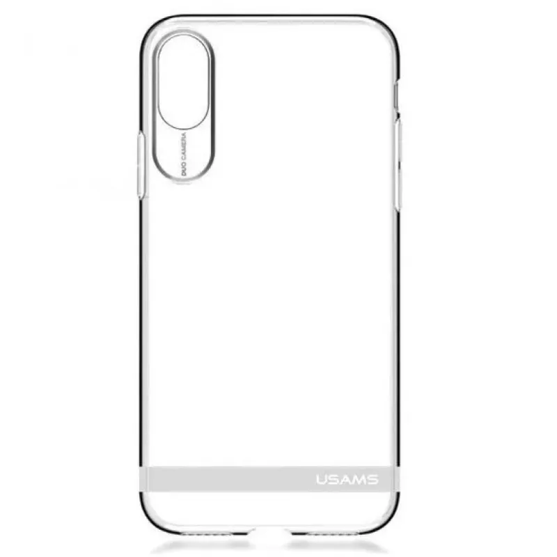 USAMS Primary TPU Cover for Apple iPhone XS Max - Caurspīdīgs