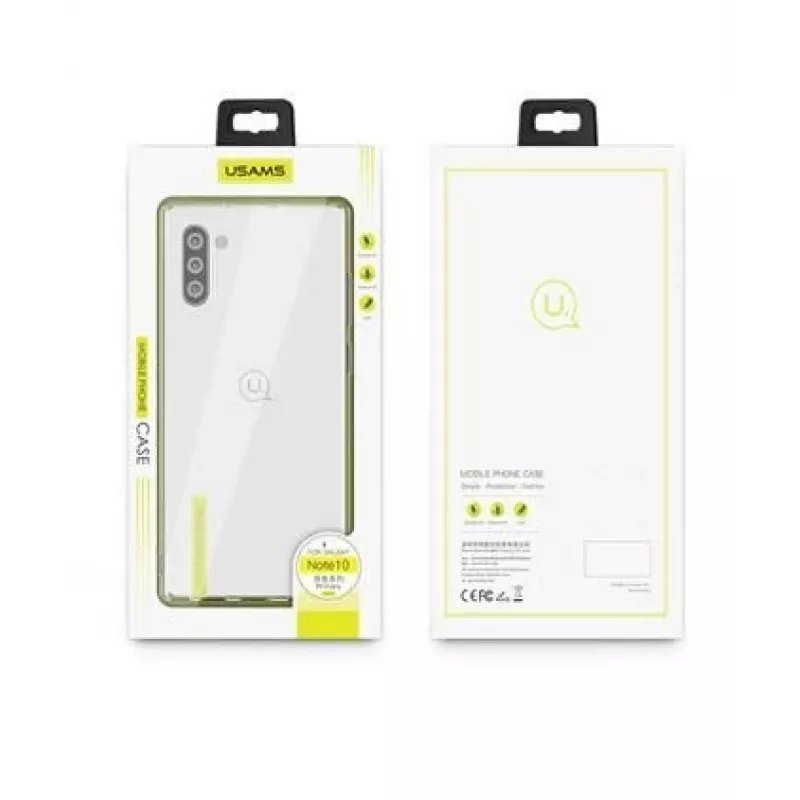 USAMS Samsung Galaxy Note 10 Primary TPU vāciņš Caurspīdīgs