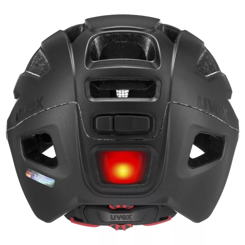 UVEX Finale Visor Cycling Helmet 56-61cm, Black Matt