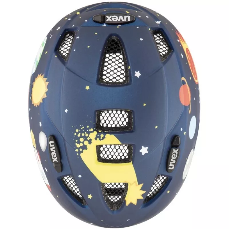 UVEX Kid 2 CC Bērnu veloķivere tumši zila raķete 46-52 cm