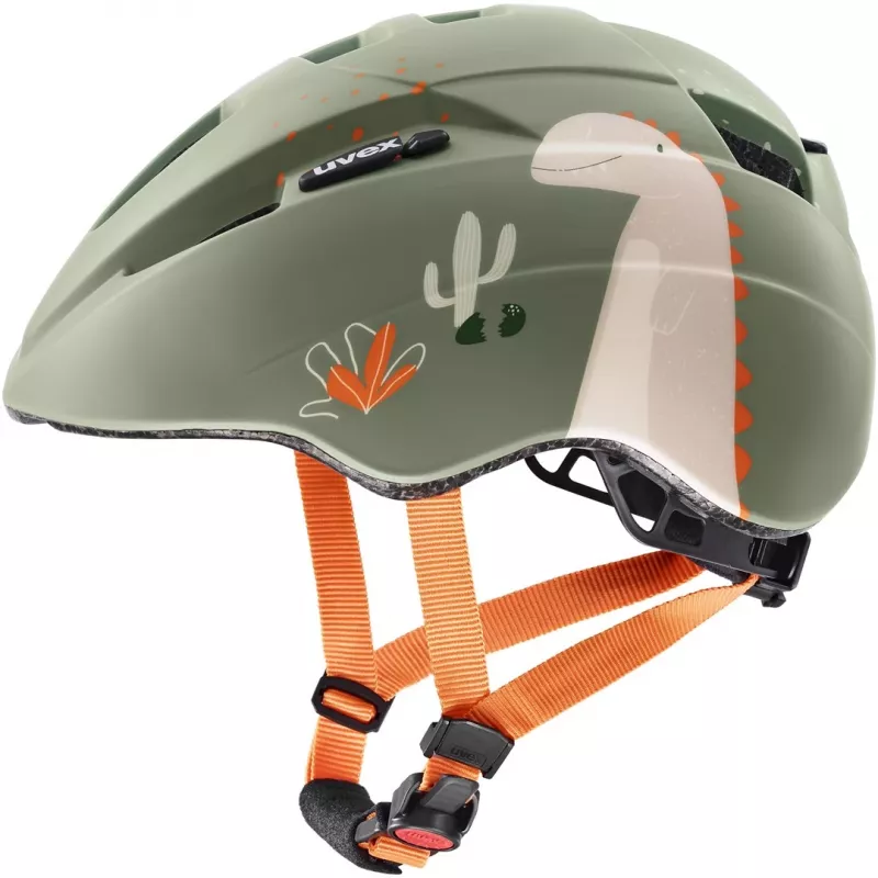 UVEX Kid 2 CC Bērnu veloķivere 46-52 cm, salvijas zaļa