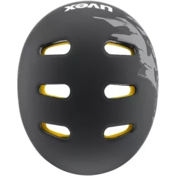 UVEX Kid 4 Style MIPS Bērnu veloķivere, Dirt Black Matt