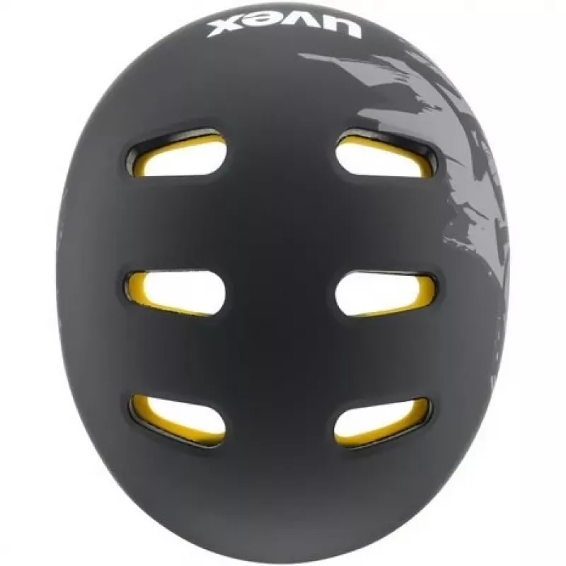 UVEX Kid 4 Style MIPS Bērnu veloķivere, Dirt Black Matt