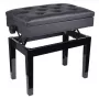 V-TONE BENCH 2 BK Piano sols ar glabāšanu, melns
