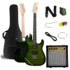 V-TONE EGW 39 GR Elektriskā ģitāra 4/4 Stratocaster Zaļa