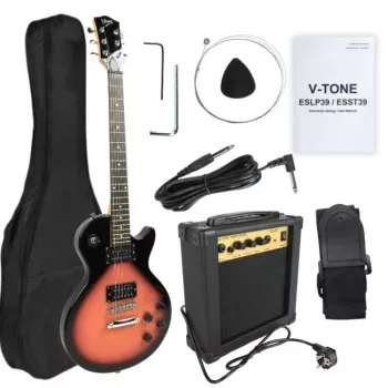 V-TONE ESLP39 SB Electric Guitar Les Paul 4/4 Sunburst
