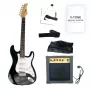 V-TONE ESST39 BK Electric Guitar 4/4 Stratocaster Black